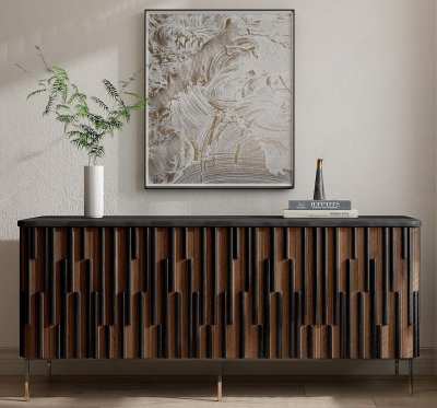 现代玄关柜3D模型下载